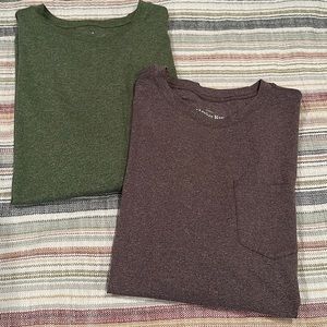 Set of 2 - Hawker Rye Performance Tee (Purple & Green)